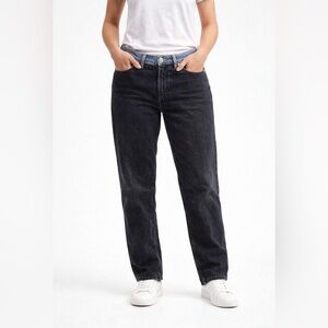 Abercrombie And Fitch Womens 90s Relaxed Jean High Rise Jeans, Curve Love, 16